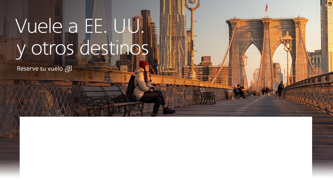 Encuentre tarifas bajas a Estados Unidos.  Abre una nueva ventana de otro sitio web que podría no cumplir con las normas de accesibilidad.